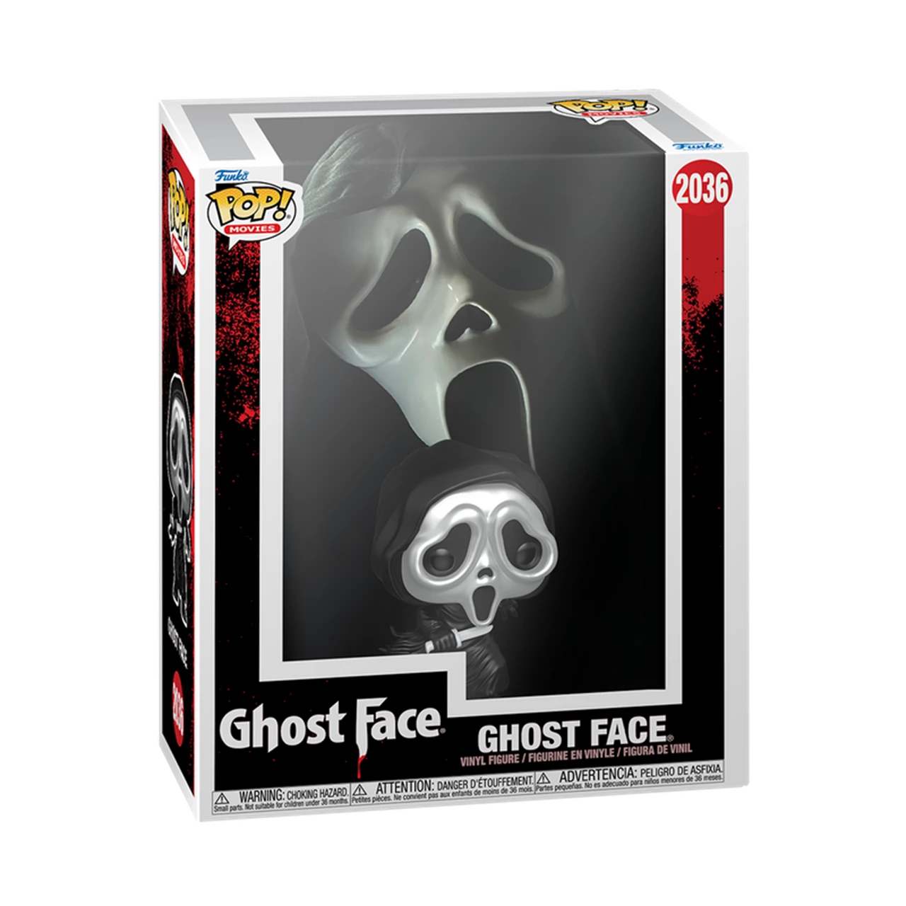 Ghost Face VHS Cover 2036