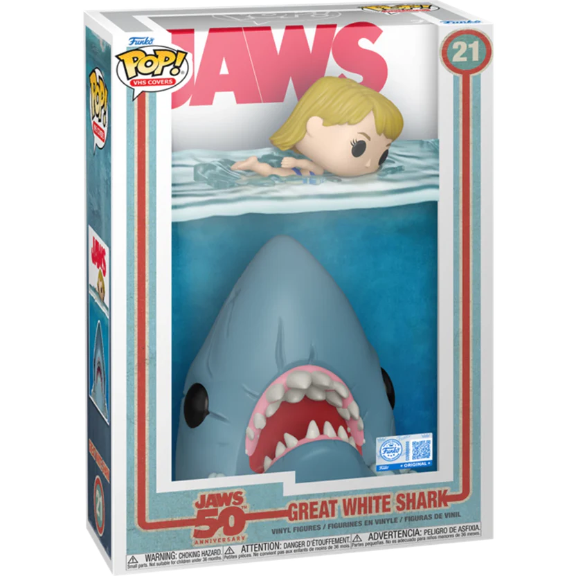 Funko Pop Great White Shark 21 from Jaws vinyl figure in box